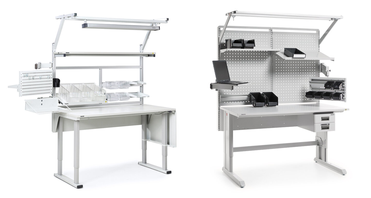 Treston QuatreX Workbench and Concept Workbench.