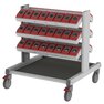 Fitter's cart with tool holders
