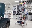 Workshop trolleys by Treston