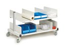 Treston low packing material trolley PMT stores equipment and materials.