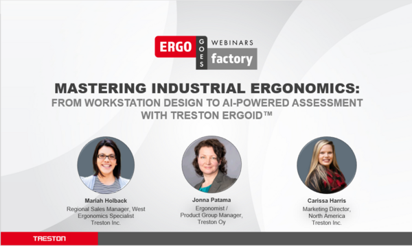 Mastering Industrial Ergonomics: From Workstation Design to AI-Powered Assessment with Treston ErgoID™